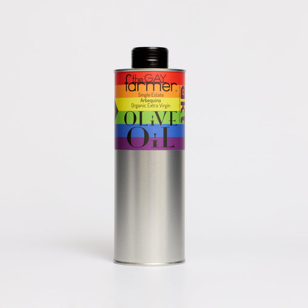 TGF X AKT Arbequina Organic Extra Virgin Olive Oil Oct/Nov 2024 Harvest 500 ml. Proudly supporting AKT with £1 from every can purchased. Free GB mainland delivery with 2 Cans or more.