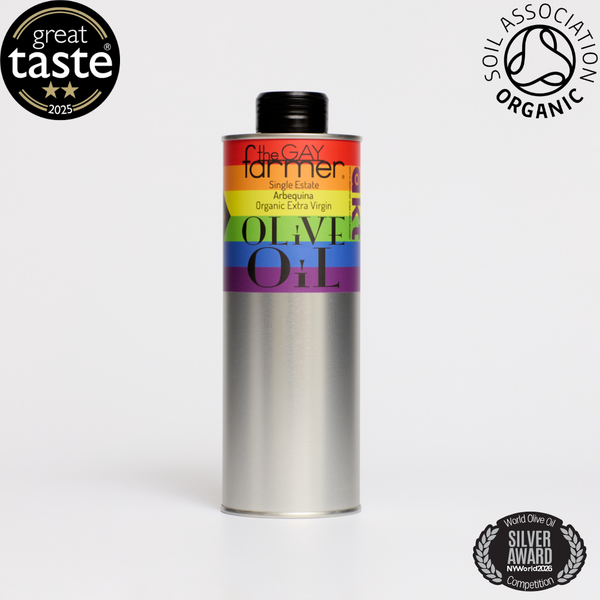 TGF X AKT Early Harvest Arbequina October 2025 Organic Extra Virgin Olive Oil